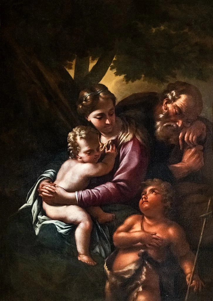 La Sacra Famiglia e Giovannino - Musée des Beaux, Arts de Narbonne